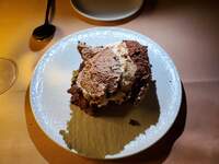 Chocolate trilogy Mousse, Praline, biscuit